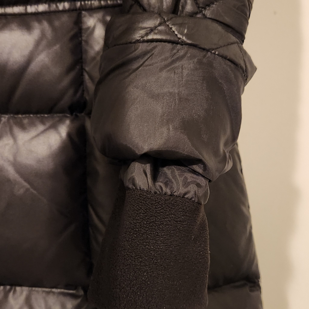Andrew Marc Black Down Puffer Jacket  Coat - Picture 10 of 16